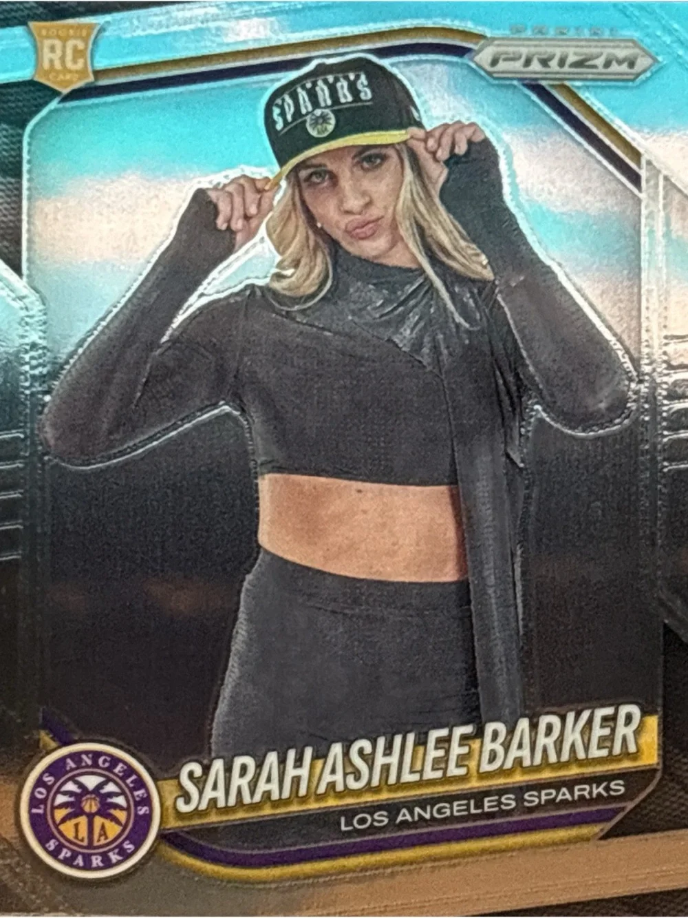 Sarah Ashlee Barker Los Angeles Sparks Rookie Basketball Trading Card